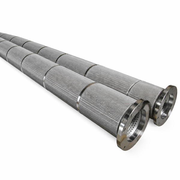 Sintered Metal Mesh Dust Filter Cartridge for High-Temperature Flue Gas and Powder Recovery