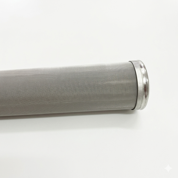 5-Layer Stainless Steel Sintered Metal Mesh Filter Cartridge and Disc for Industrial Filtration