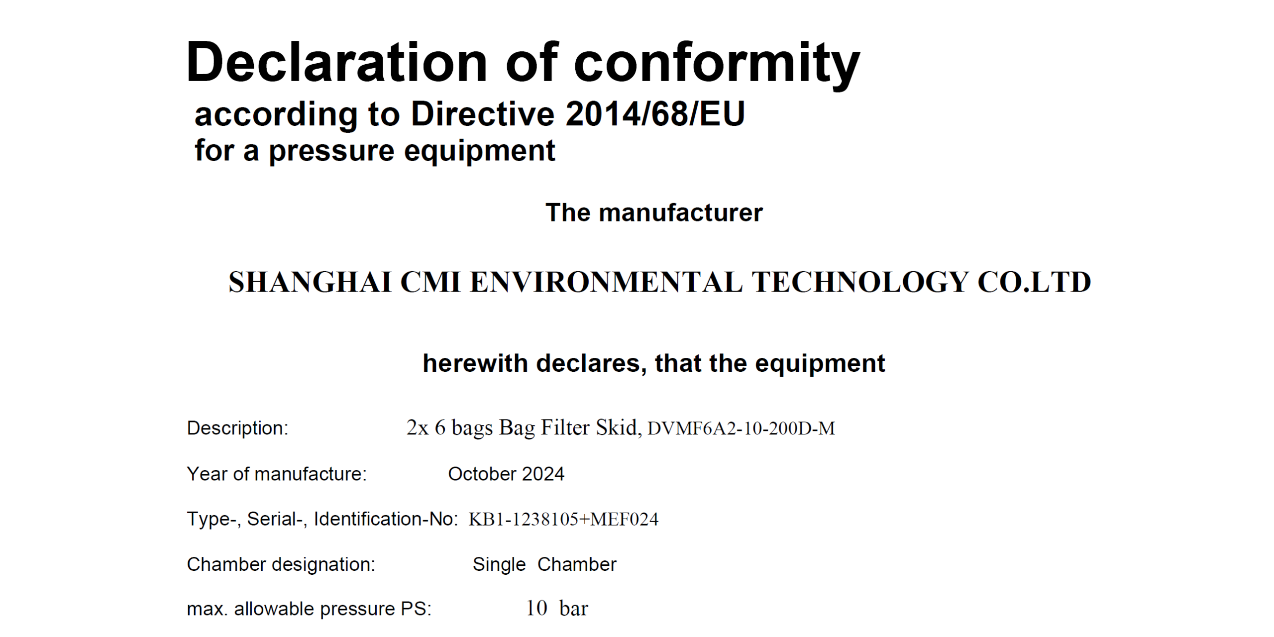 PED Compliance for Pressure Equipment