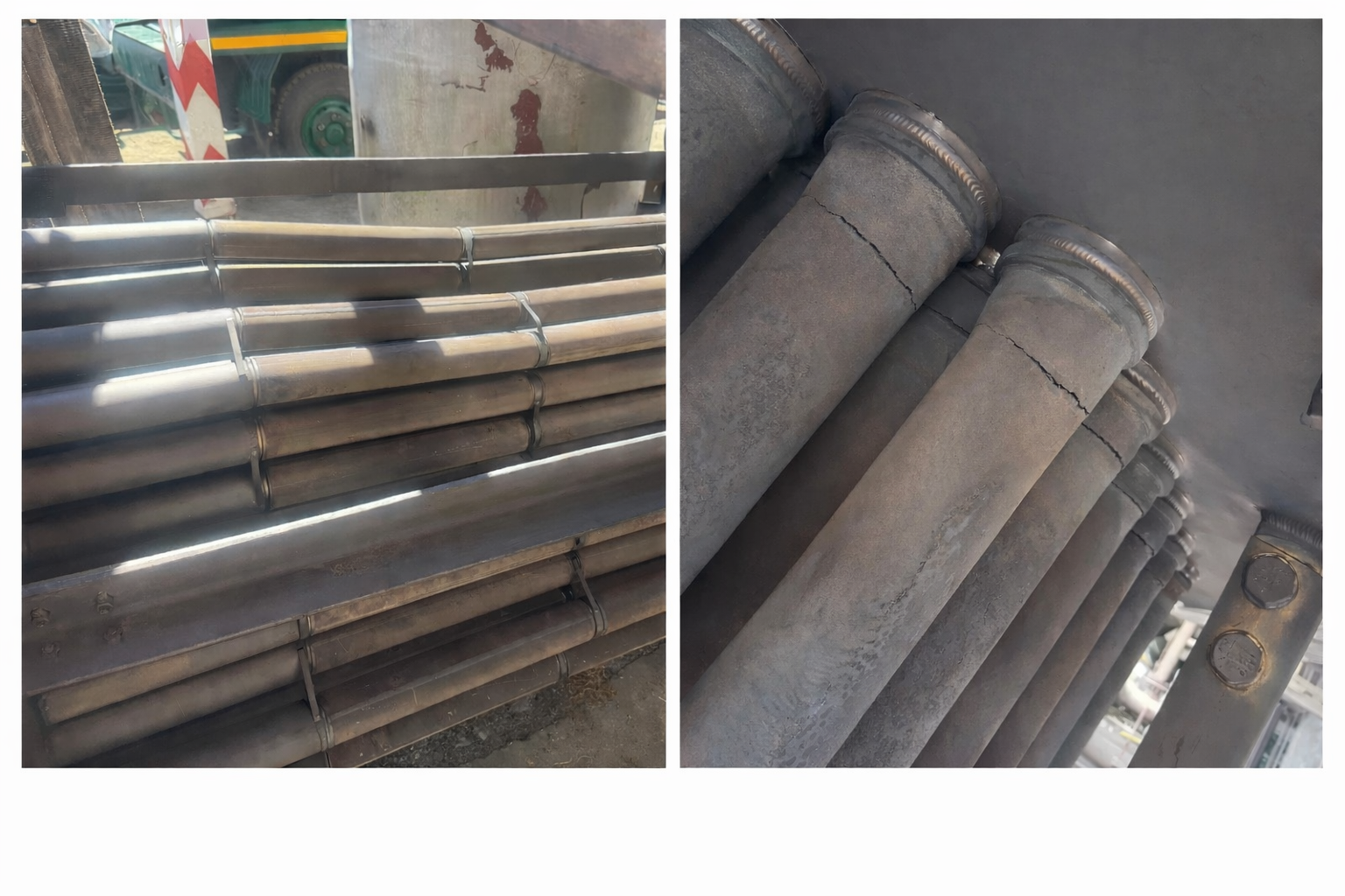 Cracked Previous Metal Filter Elements in Hydrogen Gas Service