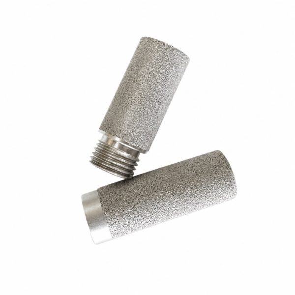 Sintered Porous Metal Micro Sparger for Bioreactor Oxygenation and Fermentation Aeration
