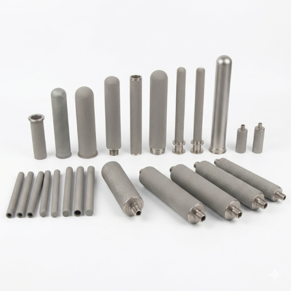 Sintered Titanium Powder Filter Cartridge for Pharmaceutical Filtration